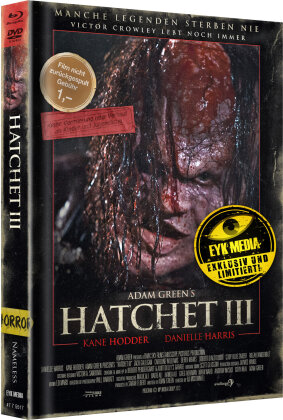 Hatchet 3 (2013) (Cover C, Limited Edition, Mediabook, Blu-ray + DVD)