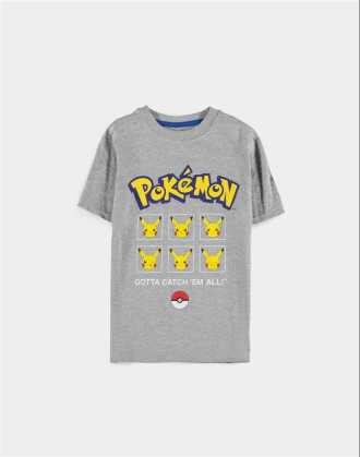 Pokémon - Pika - Boys Short Sleeved T-shirt