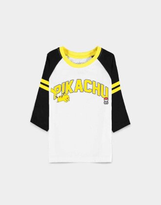 Pokémon - Running Pika - Girls 3/4 Sleeve T-shirt - Grösse 146/152