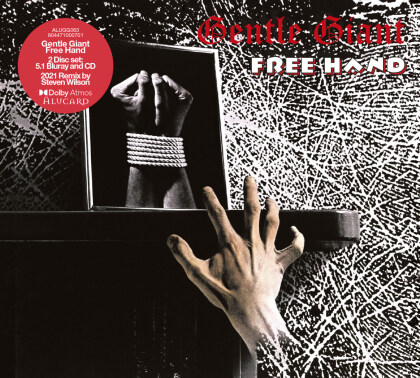 Gentle Giant - Free Hand - 5.1 & 2.0 Steven Wilson Mix (2021 Reissue, Steven Wilson Mix, CD + Blu-ray)