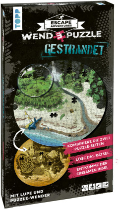 TOPP Escape Adventures - Wendepuzzle: Gestrandet - 280 Teile