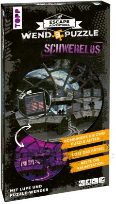 TOPP Escape Adventures - Wendepuzzle: Schwerelos - 280 Teile