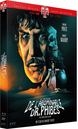 Le retour de l'abominable Dr. Phibes (1972) (Nouveau Master Haute Definition, Blu-ray + DVD + Booklet)