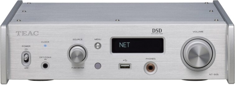 Teac NT-505-S Network Player w/ USB DAC - silver