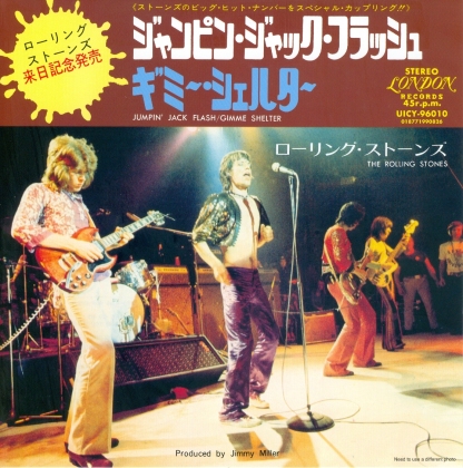Rolling Stones - Jumpin` Jack Flash/ Gimme Shelter (Japan Edition, Limited Edition)
