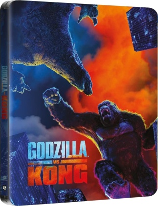 Godzilla vs. Kong (2021) (Steelbook, 4K Ultra HD + Blu-ray)