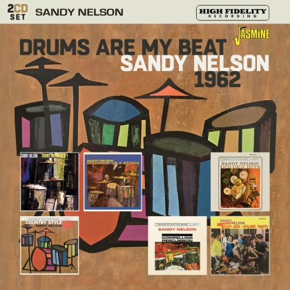 Sandy Nelson - Drums Are My Beat, 1962 (2 CDs)