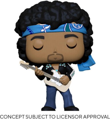 Funko Pop! Rocks: - Jimi Hendrix (Live In Maui Jacket)