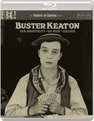 Buster Keaton - Our Hospitality / Go West / College (Masters of Cinema, n/b)