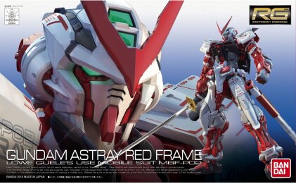 Real Grade - Astray Red Frame - Gundam - 31 cm - 1/144