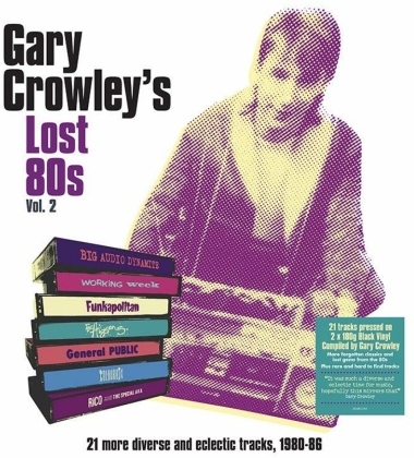 Gary Crowley - Lost 80s 2 (Clear Vinyl, 2 LPs)