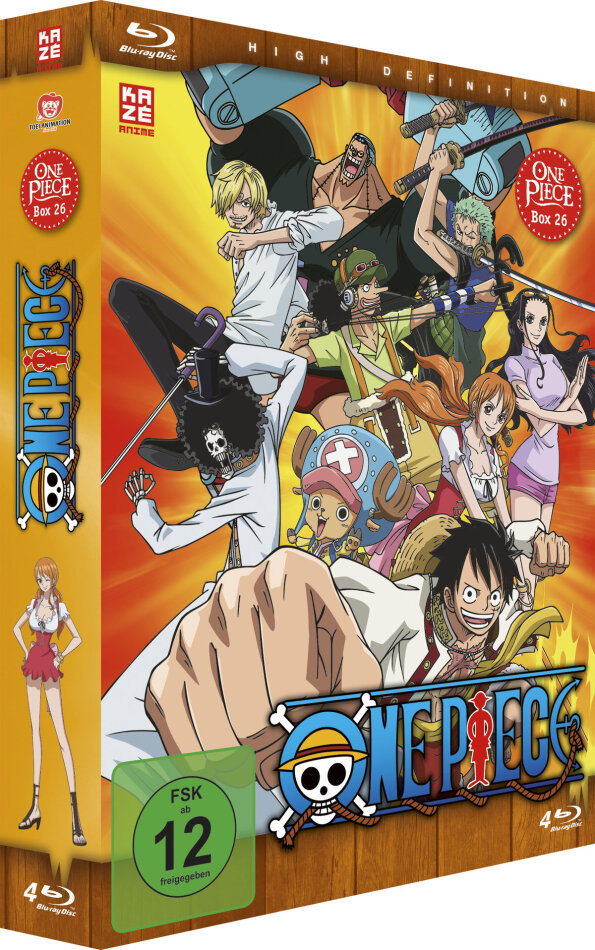 One Piece - TV-Serie - Box 26 (4 Blu-rays)