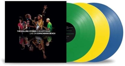 The Rolling Stones - A Bigger Bang - Live On Copacabana Beach (Limited Edition, 3 LPs)
