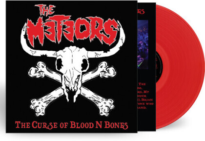 The Meteors - Curse Of Blood N Bones (Limitiert, Red Vinyl, LP)