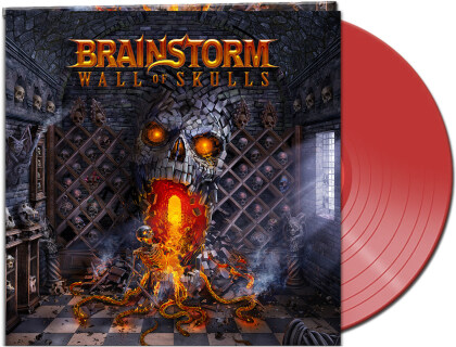 Brainstorm (Heavy) - Wall Of Skulls (Gatefold, Limited Edition, Red Vinyl, LP)