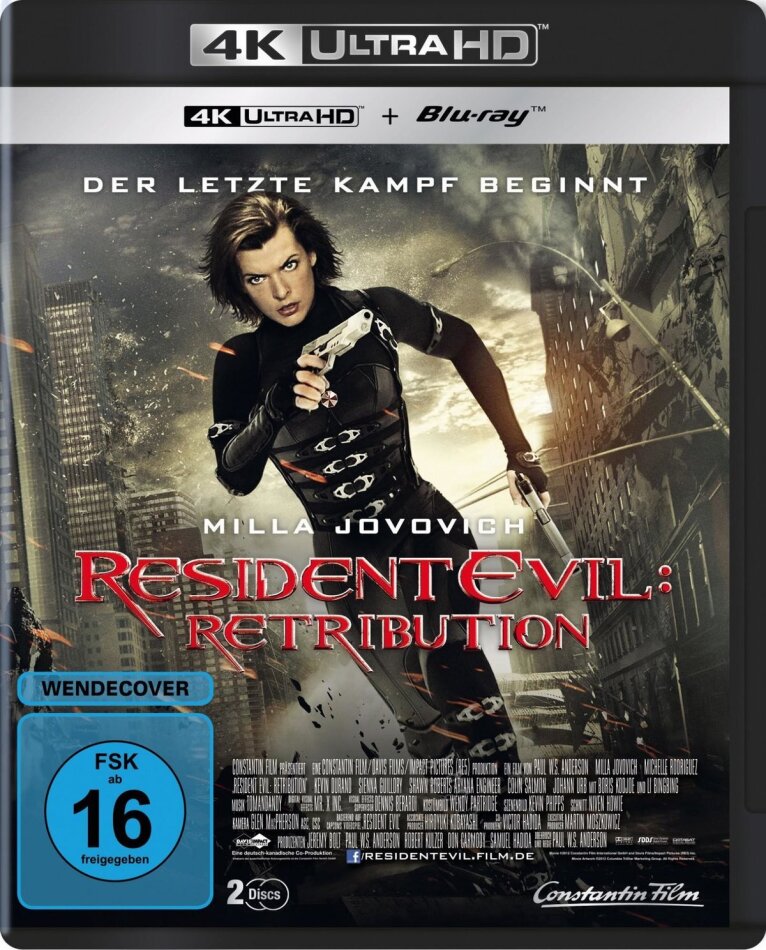 Resident Evil 5 - Retribution (2012) (4K Ultra HD + Blu-ray)