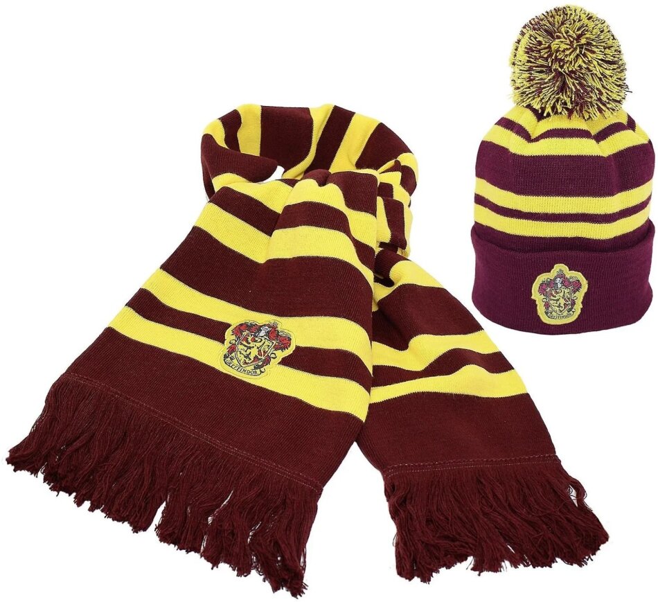 Bonnet et écharpe - Harry Potter - Gryffondor - U