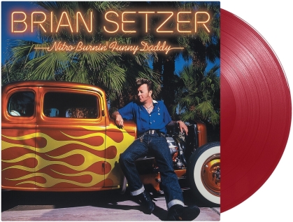 Brian Setzer (Stray Cats) - Nitro Burnin' Funny Daddy (2021 Reissue, Surfdog, Limited Edition, Red Vinyl, LP)