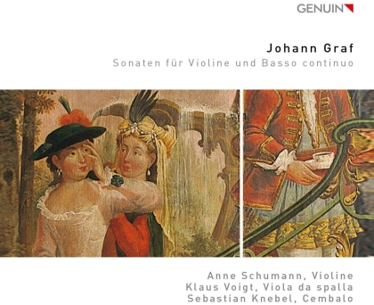 Johann Graf (1684-1750), Anne Schumann, Klaus Voigt & Sebastian Knebel - Sonaten für Violine und Basso continuo