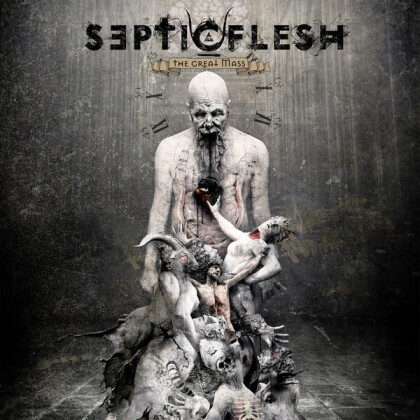 Septicflesh - Great Mass (2021 Reissue, Season Of Mist, Gatefold, Limitiert, Silver Colored Vinyl, LP)