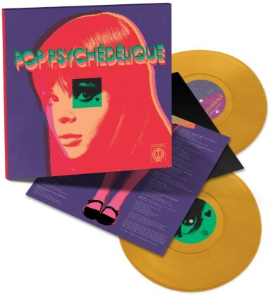 Pop Psychedelique (French Psych. Pop 1964-2019) (Jasmine-Yellow LP, 2 LP)