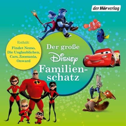 Disney - Der grosse Disney-Familienschatz (5 CDs)