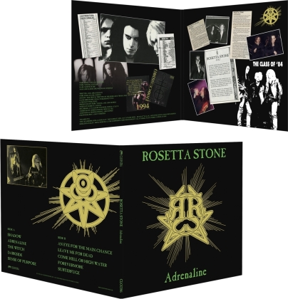 Rosetta Stone - Adrenaline (2021 Reissue, Gatefold, Cleopatra, Édition Deluxe, Colored, LP)