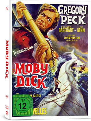Moby Dick (1956) (Limited Collector's Edition, Mediabook, 2 Blu-rays + DVD)