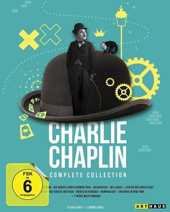 Charlie Chaplin - Complete Collection (10 Blu-rays + 2 DVDs)