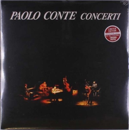Paolo Conte - Concerti (2021 Reissue, Vinile Amaranto, 2 LPs)
