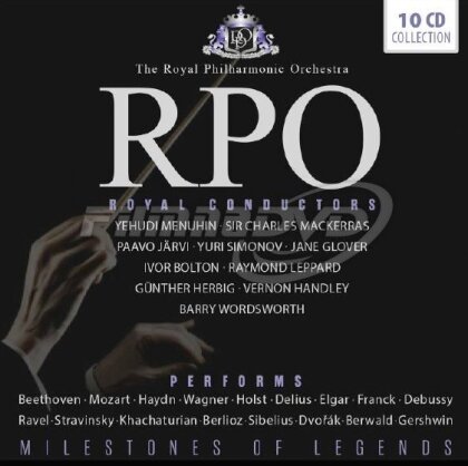 The Royal Philharmonic Orchestra - Royal Conductors - Milestones Of Legends (10 CDs)
