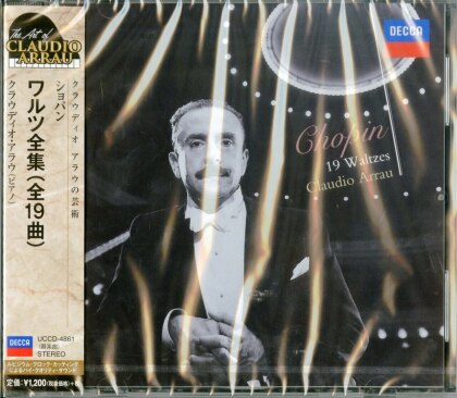 Claudio Arrau & Frédéric Chopin (1810-1849) - 19 Waltzes (Japan Edition)