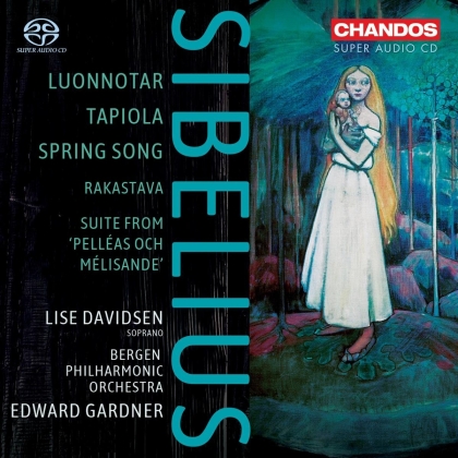 Jean Sibelius (1865-1957), Edward Gardner, Lise Davidsen & Bergen Philharmonic Orchestra - Luonnatar / Tapiola / Spring Song (SACD)
