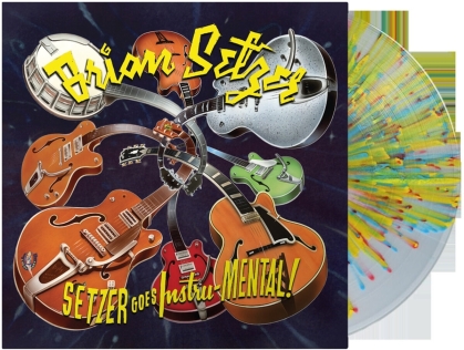 Brian Setzer (Stray Cats) - Setzer Goes Instru-Mental (2021 Reissue, Surfdog, Splatter Vinyl, LP)