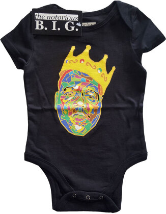 Biggie Smalls Kids Baby Grow - Crown