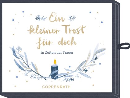 Ein kleiner Trost für dich - Spruchkarten + Teelicht
