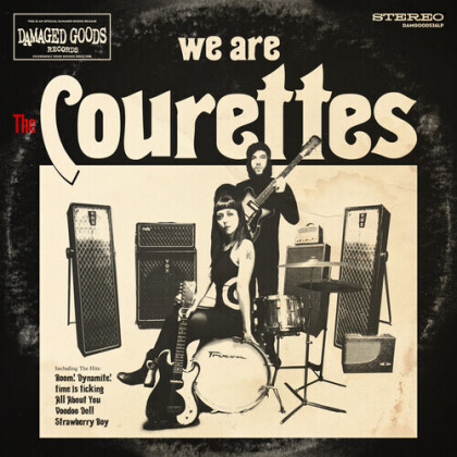Courettes - We Are The Courettes (Damaged Goods, 2021 Reissue, Limitiert, Remastered, Red/Clear Vinyl, LP)