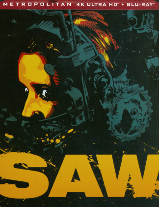 Saw (2004) (Director's Cut, Limited Edition, Steelbook, 4K Ultra HD + Blu-ray)