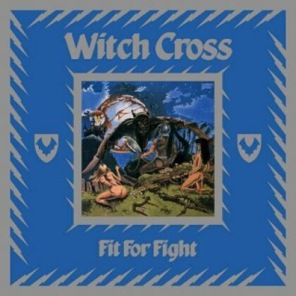 Witch Cross - Fit For Fight (Limitiert, 2021 Reissue, High Roller Records, Blue/Silver Vinyl, LP)