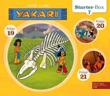 Yakari - Yakari - Starter-Box(7) Folge 19-21 (3 CDs)