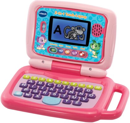 2-in-1 Touch-Laptop - pink