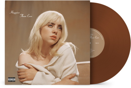 Billie Eilish - Happier Than Ever (CH Exclusive, Limited Edition, Opaque Brown, LP)