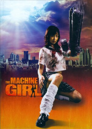 The Machine Girl (2008) (Cover A, Limited Collector's Edition, Mediabook, Remastered, Uncut, Blu-ray + DVD)