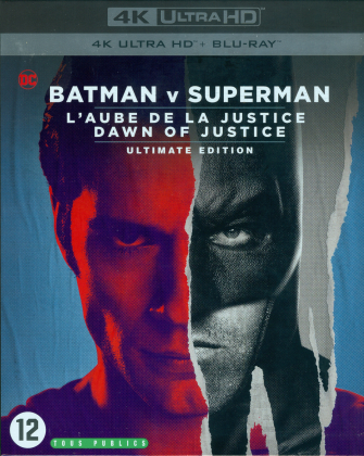 Batman v Superman - L’Aube de la Justice - Dawn of Justice (2016) (Nouvelle Edition, Édition Ultime, 4K Ultra HD + Blu-ray)