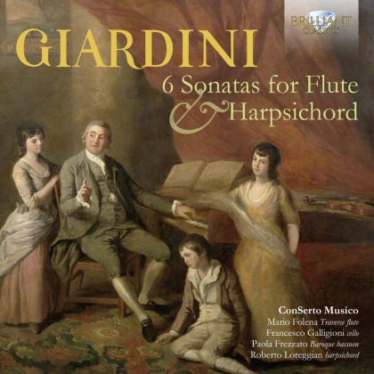 Conserto Musico & Felice Giardini (1716-1796) - 6 Sonatas For Flute & Harpsichord
