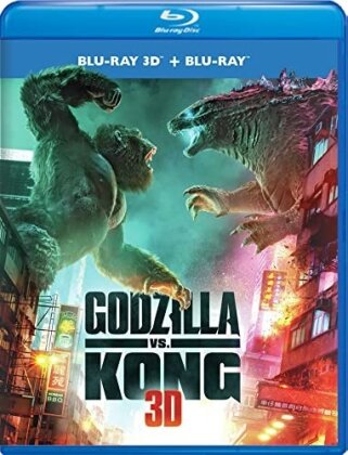 Godzilla Vs. Kong (2021) (Blu-ray 3D + Blu-ray)