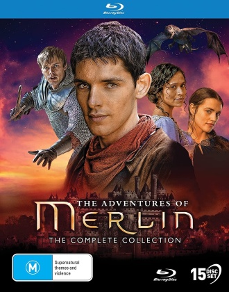 The Adventures Of Merlin - The Complete Collection (15 Blu-rays)