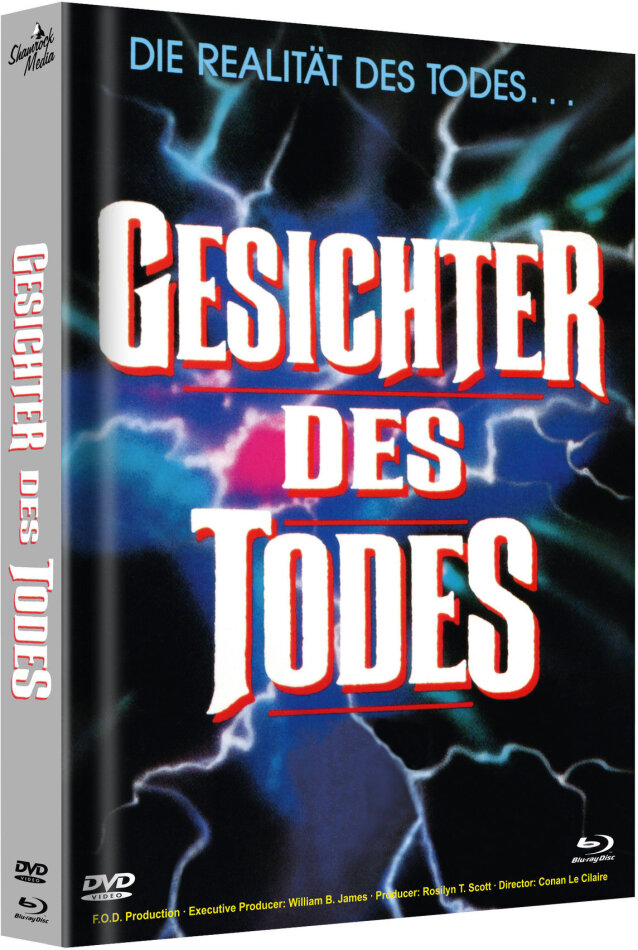 Gesichter des Todes (1978) (Cover B, Limited Edition, Mediabook, Uncut, Blu-ray + DVD)