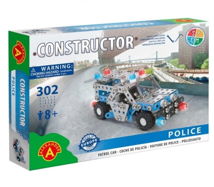 Constructor - Polizeiwagen - 302 Teile