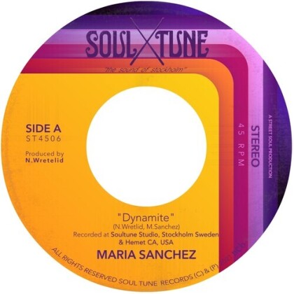 Maria Sanchez - Dynamite / Sensation (7" Single)